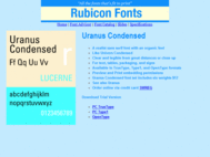 Usher Condensed Font PS screenshot